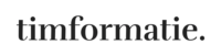 Timformatie zonder achtergrond