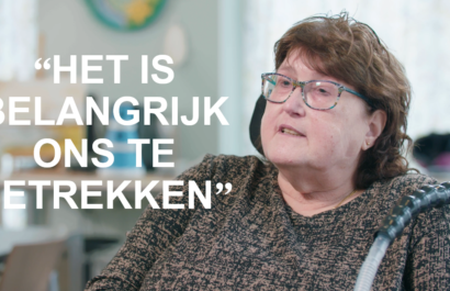 Interview met Helma met quote: "Het is belangrijk ons te betrekken"